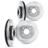 Dynamic Friction 1998-2002 Ford Contour Front & Rear Rotors by Dynamic Friction Company 6004-56026