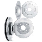 Dynamic Friction 1988-1988 Acura Legend Front & Rear Rotors by Dynamic Friction Company 6004-58002