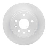 Dynamic Friction 1997-2001 Cadillac Catera Rear Brake Rotor (286x12 Solid) by Dynamic Friction Company 600-46001