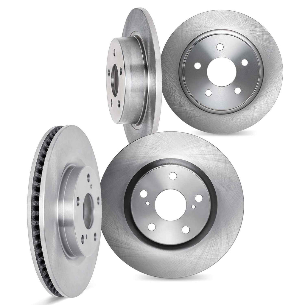 Dynamic Kicks Front Dynamic Friction 2021-2024 Nissan Kicks Front & Rear Rotors | 6004 ...
