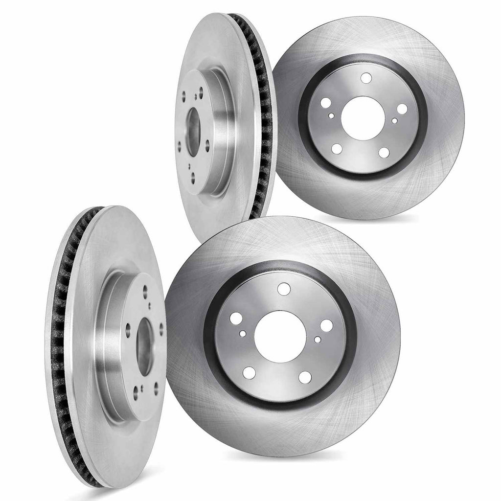 Dynamic Friction 1991-1992 Lexus LS400 Front & Rear Rotors | 6004-75001 ...