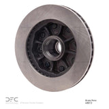 Dynamic Friction 1988-1996 Chevrolet C3500 Front Brake Rotor (317x32.7 Vented) by Dynamic Friction Company 600-48013
