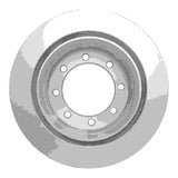 Dynamic Friction 2020-2025 Chevrolet Silverado 3500 HD Rear Brake Rotor (355x40 Vented) by Dynamic Friction Company 600-48092