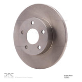 Dynamic Friction 1984-1987 Pontiac Fiero Rear Brake Rotor (246x12.5 Solid) by Dynamic Friction Company 600-52003