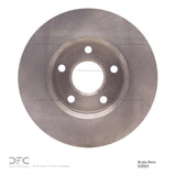 Dynamic Friction 1984-1987 Pontiac Fiero Rear Brake Rotor (246x12.5 Solid) by Dynamic Friction Company 600-52003