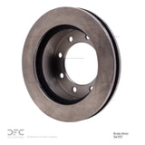 Dynamic Friction 1992-1999 Ford F-350 Super Duty 4WD Front Brake Rotor (331x38 Vented) by Dynamic Friction Company 600-54157