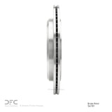 Dynamic Friction 2002-2006 Ford Expedition Rear Brake Rotor (342x22 Vented) by Dynamic Friction Company 600-54181