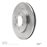 Dynamic Friction 2004-2008 Ford F-150 4WD Front Brake Rotor (330x30 Vented) by Dynamic Friction Company 600-54186