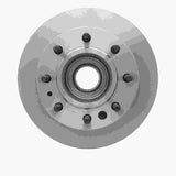 Dynamic Friction 2008-2025 Ford E-350 Super Duty Front Brake Rotor (345x40 Vented) by Dynamic Friction Company 600-54211