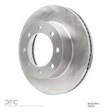 Dynamic Friction 2012-2025 Ford F-350 Super Duty 4WD Front Brake Rotor (363x38 Vented) by Dynamic Friction Company 600-54223