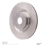 Dynamic Friction 2016-2018 Ford Focus RS Front Brake Rotor (350x25 Vented) by Dynamic Friction Company 600-54261