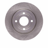 Dynamic Friction 2018-2022 Ford EcoSport Rear Brake Rotor (271x11 Solid) by Dynamic Friction Company 600-54269