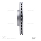 Dynamic Friction 2020-2025 Ford Transit-350/SRW Front Brake Rotor (308x33 Vented) by Dynamic Friction Company 600-54270