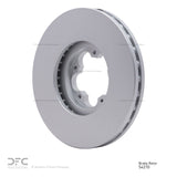 Dynamic Friction 2020-2025 Ford Transit-350/SRW Front Brake Rotor (308x33 Vented) by Dynamic Friction Company 600-54270