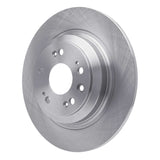 Dynamic Friction 2009-2014 Acura TL Rear Brake Rotor (334x11 Solid) by Dynamic Friction Company 600-58023