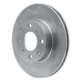 Dynamic Friction 1984-1990 Honda Accord Sedan Front Brake Rotor (242x19 Vented) by Dynamic Friction Company 600-59011