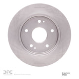 Dynamic Friction 2006-2015 Honda Civic Rear Brake Rotor (260x9 Solid) by Dynamic Friction Company 600-59024