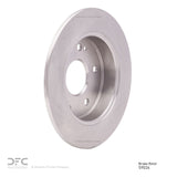 Dynamic Friction 2006-2015 Honda Civic Rear Brake Rotor (260x9 Solid) by Dynamic Friction Company 600-59024