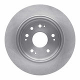Dynamic Friction 2002-2004 Honda CR-V Rear Brake Rotor (282x9 Solid) by Dynamic Friction Company 600-59046