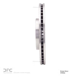 Dynamic Friction 2009-2014 Acura TL Front Brake Rotor (320x28 Vented) by Dynamic Friction Company 600-59056