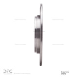 Dynamic Friction 2017-2025 Acura RDX Rear Brake Rotor (310x10 Solid) by Dynamic Friction Company 600-59070