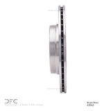 Dynamic Friction 1998-2009 Chrysler Crossfire Rear Brake Rotor (300x22 Vented) by Dynamic Friction Company 600-63040
