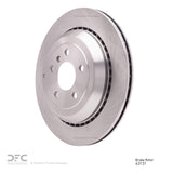 Dynamic Friction 2006-2012 Mercedes-Benz GL320 Rear Brake Rotor (330x22 Vented) by Dynamic Friction Company 600-63131