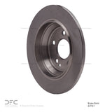 Dynamic Friction 2016-2023 Mercedes-Benz Viano (Mexico) Rear Brake Rotor (300x12 Solid) by Dynamic Friction Company 600-63161