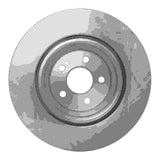 Dynamic Friction 2020-2026 Mercedes-Benz GLE53 AMG SUV Rear Brake Rotor (345x22 Vented) by Dynamic Friction Company 600-63183