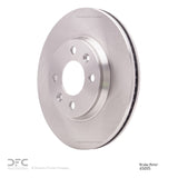 Dynamic Friction 1987-1993 Saab 9000/900 Front Brake Rotor (280x23.4 Vented) by Dynamic Friction Company 600-65005