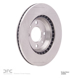 Dynamic Friction 1987-1993 Saab 9000/900 Front Brake Rotor (280x23.4 Vented) by Dynamic Friction Company 600-65005