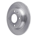Dynamic Friction 1986-1998 Saab 9000/900 Rear Brake Rotor (258x9 Solid) by Dynamic Friction Company 600-65006