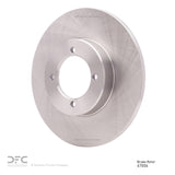 Dynamic Friction 1974-1978 Nissan 280Z Front Brake Rotor (271x12.5 Solid) by Dynamic Friction Company 600-67004