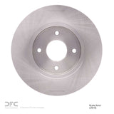 Dynamic Friction 1984-1985 Nissan 300ZX Rear Brake Rotor (290x10 Solid) by Dynamic Friction Company 600-67015