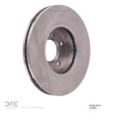Dynamic Friction 1987-1989 Nissan 300ZX Turbo Front Brake Rotor (280x26 Vented) by Dynamic Friction Company 600-67025