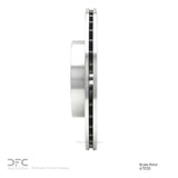 Dynamic Friction 1989-1999 Infiniti I30 Front Brake Rotor (280x22 Vented) by Dynamic Friction Company 600-67030