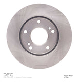 Dynamic Friction 1994-1996 Nissan 240SX Front Brake Rotor (252x20 Vented) by Dynamic Friction Company 600-67042