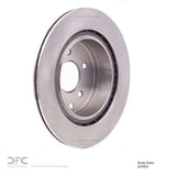 Dynamic Friction 2005-2025 Infiniti M45 Rear Brake Rotor (308x16 Vented) by Dynamic Friction Company 600-67055