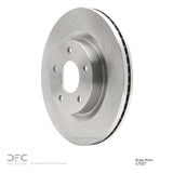 Dynamic Friction 2007-2013 Nissan Altima Front Brake Rotor (296x26 Vented) by Dynamic Friction Company 600-67057