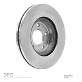 Dynamic Friction 2007-2013 Nissan Altima Front Brake Rotor (296x26 Vented) by Dynamic Friction Company 600-67057