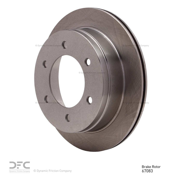 Dynamic Friction 1988-1995 Nissan Pathfinder Rear Brake Rotor | 600 ...