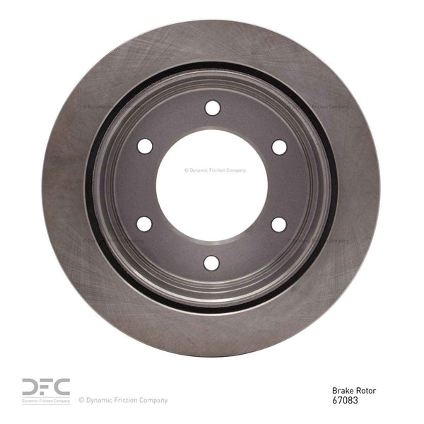 Dynamic Friction 1988-1995 Nissan Pathfinder Rear Brake Rotor | 600 ...