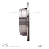 Dynamic Friction 1988-1995 Nissan Pathfinder Rear Brake Rotor (285.5x18 Vented) by Dynamic Friction Company 600-67083