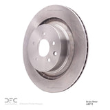 Dynamic Friction 2009-2020 Nissan 370Z Rear Brake Rotor (350x20 Vented) by Dynamic Friction Company 600-68013