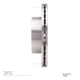 Dynamic Friction 1983-1989 Chrysler Conquest Front Brake Rotor (276x24 Vented) by Dynamic Friction Company 600-72004