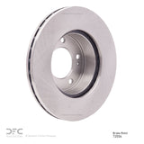 Dynamic Friction 1983-1989 Chrysler Conquest Front Brake Rotor (276x24 Vented) by Dynamic Friction Company 600-72004
