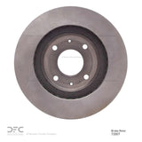 Dynamic Friction 1985-1987 Mitsubishi Galant Front Brake Rotor (288x24 Vented) by Dynamic Friction Company 600-72007