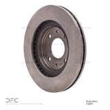 Dynamic Friction 1985-1987 Mitsubishi Galant Front Brake Rotor (288x24 Vented) by Dynamic Friction Company 600-72007