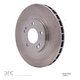 Dynamic Friction 1991-1993 Dodge Stealth Front Brake Rotor (296x30 Vented) by Dynamic Friction Company 600-72014