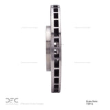 Dynamic Friction 1991-1993 Dodge Stealth Front Brake Rotor (296x30 Vented) by Dynamic Friction Company 600-72014
